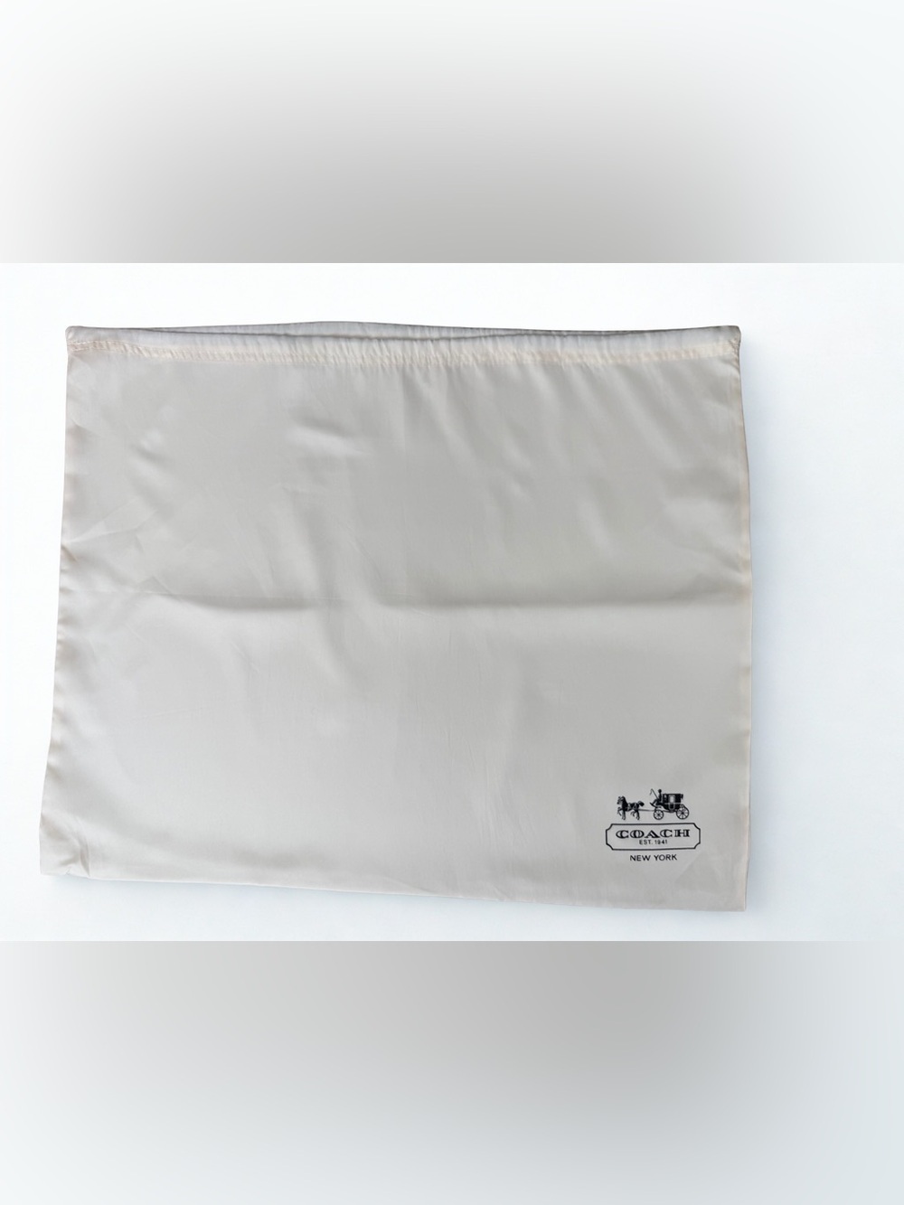 IMMACULATE Vintage COACH Metropolis 9087 Bright White Leather Bag & Dust Bag - Picture 10 of 10